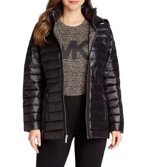 chamarra michael kors mujer doble vista|Chamarras de Michael Michael Kors .